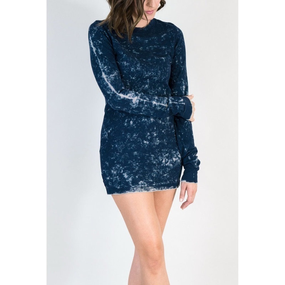 Cotton Citizen Tokyo Mini Dress in Navy Dust sz XS